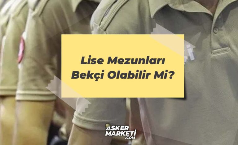 Lise Mezunları Bekçi Olabilir Mi 2024 Güncel Karar