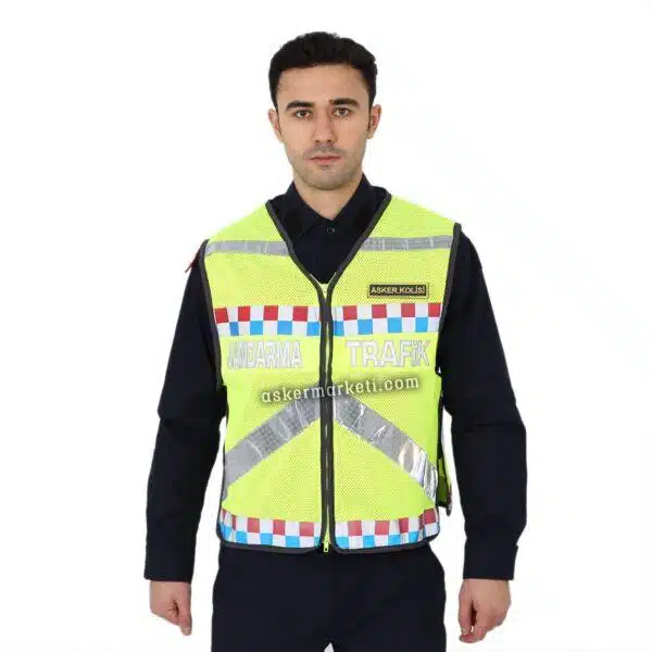 Fosforlu Jandarma Trafik Yeleği
