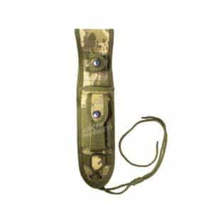 Kamuflaj Renk Kasatura Komando Bıçak Kılıfı