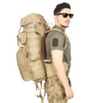 110 Lt Bej Askeri Çanta - Dağcı Operasyon Çantası - Görsel 9