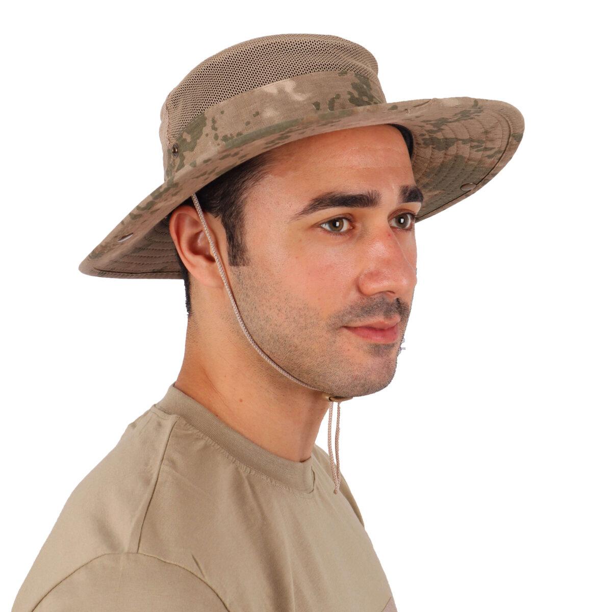 Jandarma Kamuflaj Arazi Operasyon Fötr (Jungle) Şapka