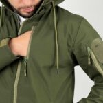 Taktik Askeri Haki Softshell Mont