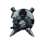 Skull Blades kafatasi bicak pec patch arma yama cirt cirtli modeller1