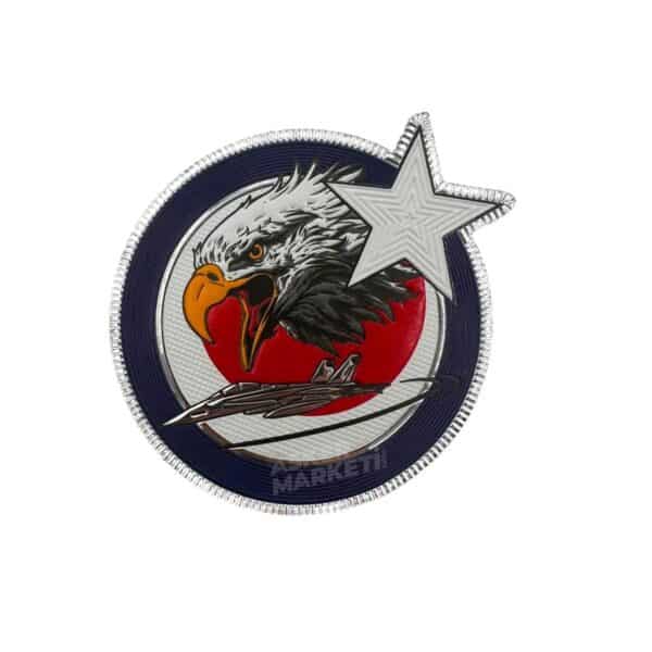 kartal f16 savas ucagi yildiz pec arma patch