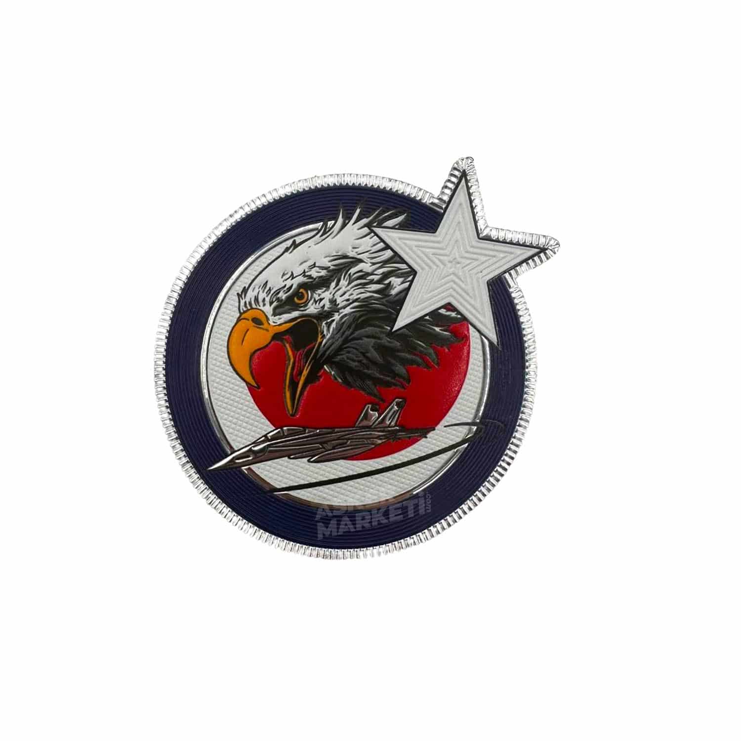 kartal f16 savas ucagi yildiz pec arma patches