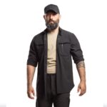 siyah Flexible Esnek Hafif Taktik Gomlek tactical7