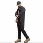 siyah Flexible Esnek Hafif Taktik Gomlek tactical8