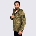 Taktik Askeri Kamuflaj Softshell Mont
