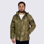 Taktik Askeri Kamuflaj Softshell Mont