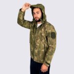 Taktik Askeri Kamuflaj Softshell Mont