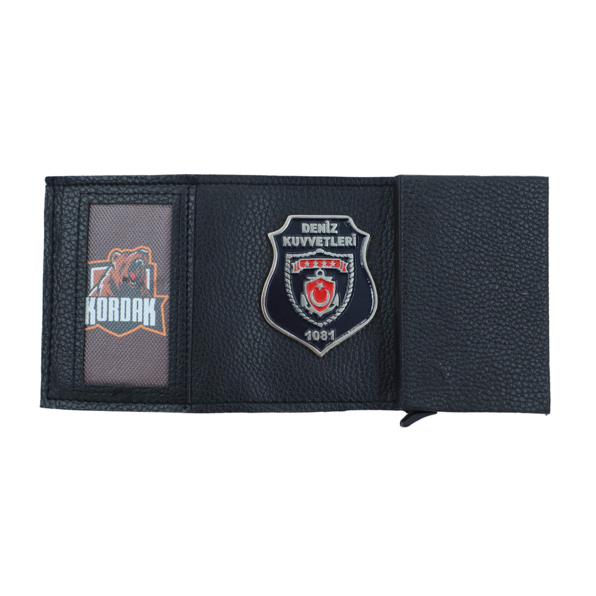 deniz kuvvetleri rozetli cuzdan kartlik