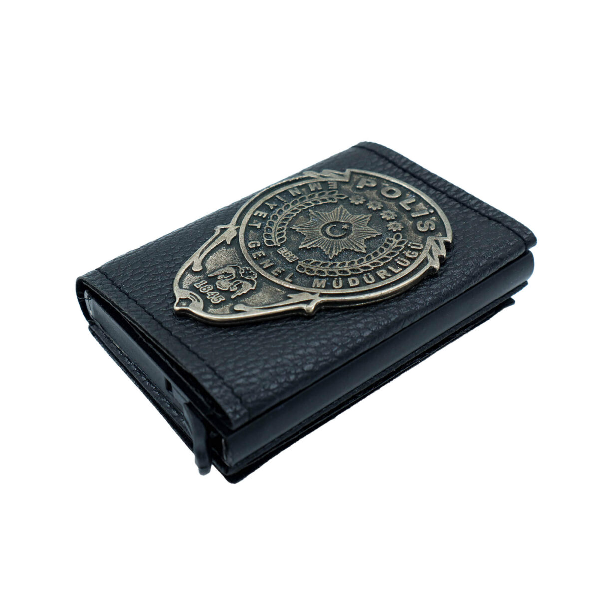 polis-cuzdan-kartlik-koyu-gri polis cuzdan kartlik koyu gri