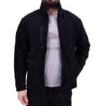 siyah polar hirka kislik mont