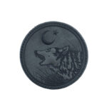Ay yildizli kurt pec patch arma sticker gri fume1