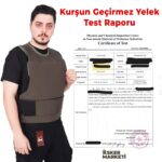 kursun gecirmez test raporu celik yelek