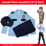 kapak çocuk polis kostümleri çocuk polis seti çocuk polis kıyafeti yasagore