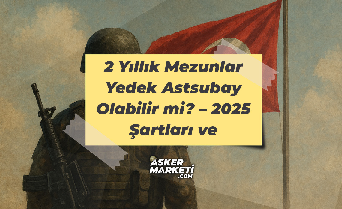 2 Yıllık Mezunlar Yedek Astsubay Olabilir mi? – 2025 Şartları 1 2 Yıllık Mezunlar Yedek Astsubay Olabilir mi – 2025 Şartları ve Yorumlar