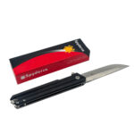 SPYDERCO bicak siyah sapli caki1