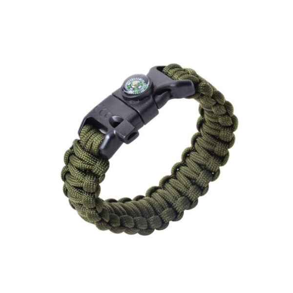 haki pusulali bicakli paracord bileklik m2