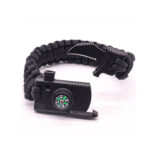 siyah pusulali bicakli paracord bileklik m2