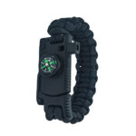 siyah pusulali bicakli paracord bileklik m21