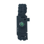 siyah pusulali bicakli paracord bileklik m24