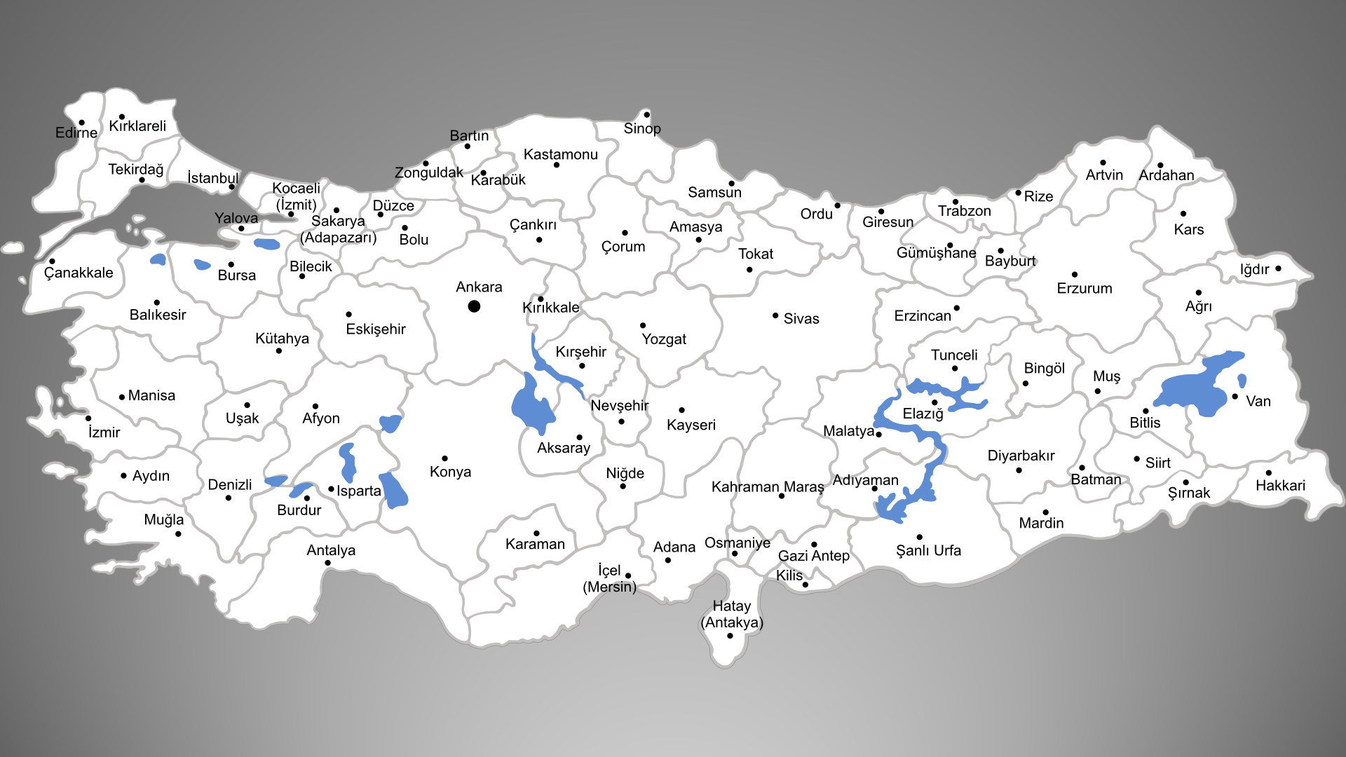 turkiye haritasi asker sark atama gorevi dogu illeri