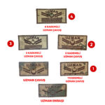 uzman jandarma gogus tisort combat rutbe mini
