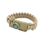 bej pusulali bicakli paracord bileklik m4 5