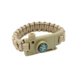 bej pusulali bicakli paracord bileklik m4 7