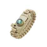 bej pusulali bicakli paracord bileklik m4 8