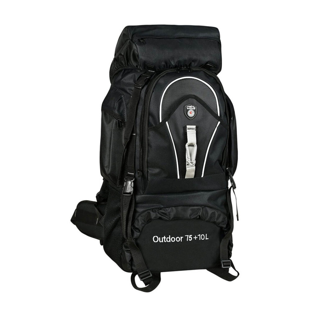 cakard 75 10 litre seyahat cantasi dagci su gecirmez buyuk siyah kapak