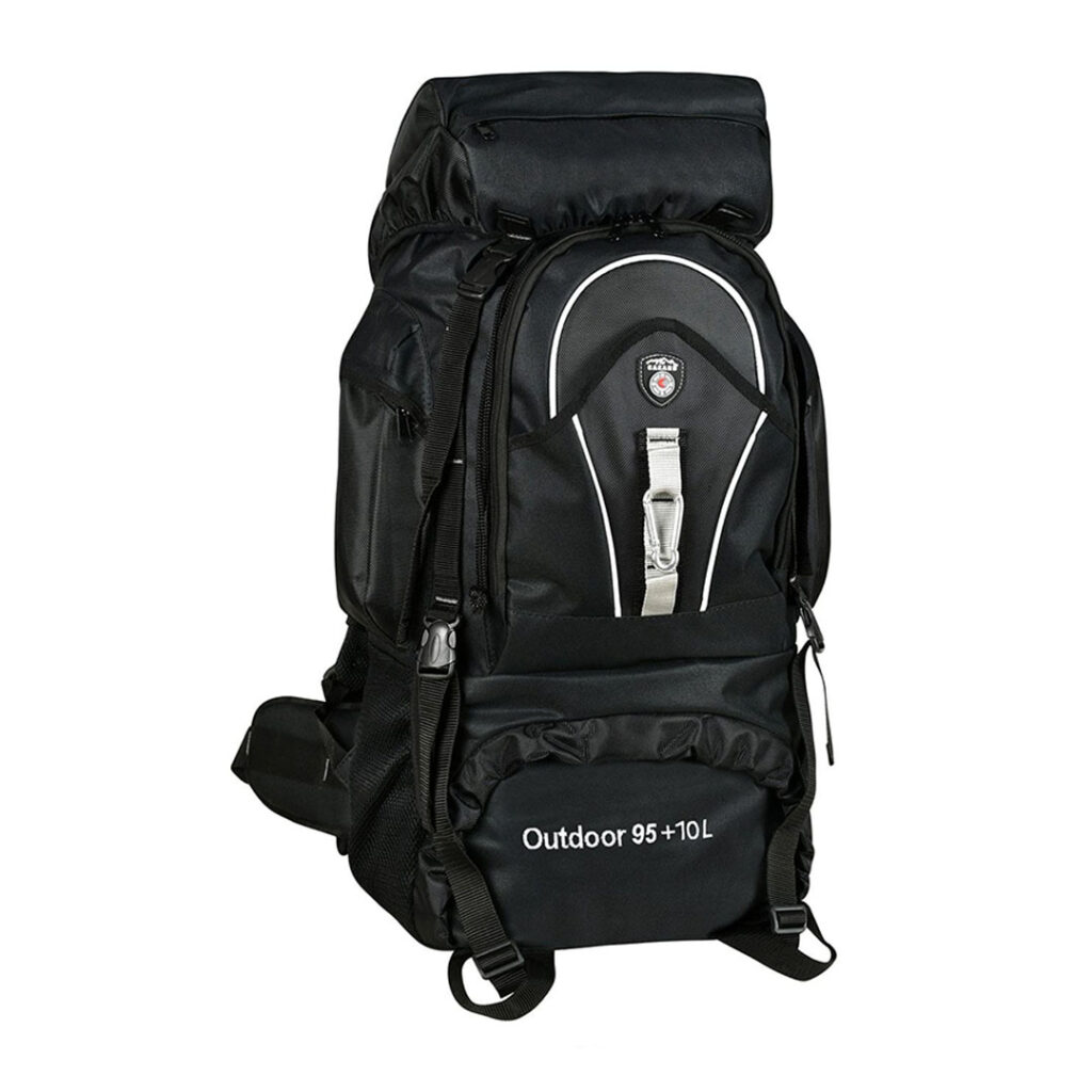 cakard 95 10 litre seyahat cantasi dagci su gecirmez buyuk siyah kapak