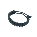 siyah Ayarlanabilir Haki Paracord Bileklik Düz M1 3