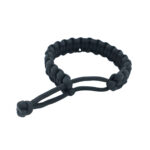 siyah Ayarlanabilir Haki Paracord Bileklik Düz M1 7