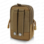 Taktik Bej Modüler Molle Telefon ve Çok Amaçlı Taşıma Çantası