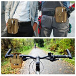 Taktik Bej Modüler Molle Telefon ve Çok Amaçlı Taşıma Çantası