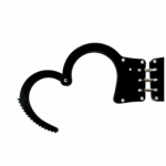 Siyah Menteşeli Kelepçe