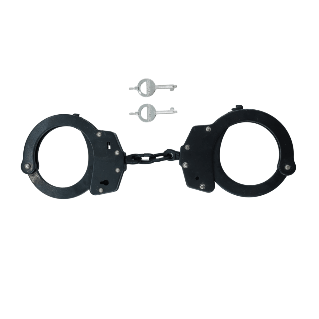 siyah zincirli kelepçe