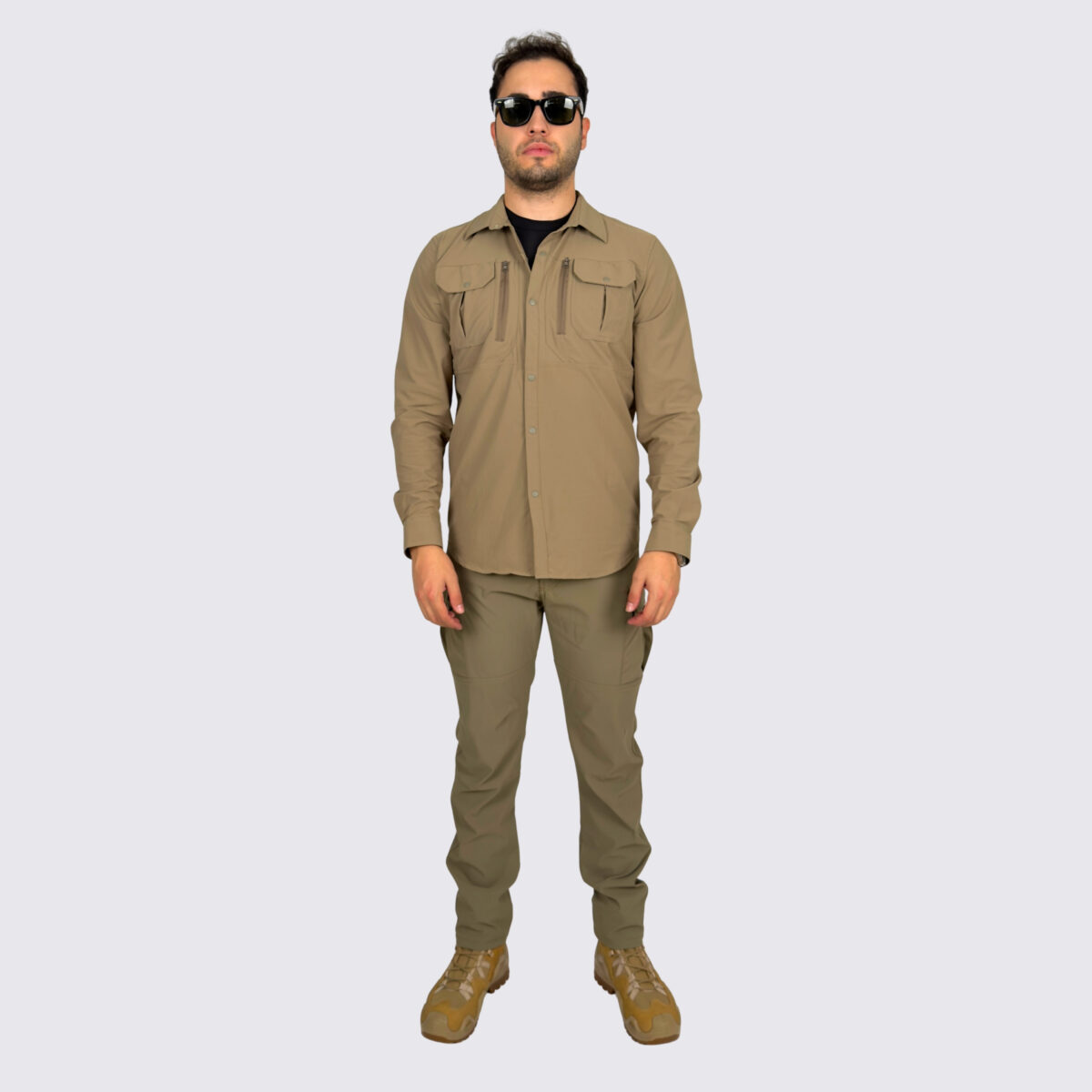 bej-taktik-gomlek-bej-pantolon-taktik-kombin bej taktik gomlek bej pantolon taktik kombin