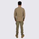 bej taktik gomlek bej pantolon taktik kombin3