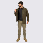 haki taktik gomlek bej pantolon taktik kombin7