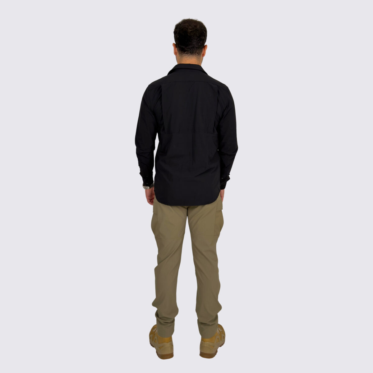 siyah-taktik-gomlek-bej-pantolon-taktik-kombin3 siyah taktik gomlek bej pantolon taktik kombin3