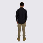 siyah taktik gomlek bej pantolon taktik kombin3