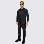 siyah taktik gomlek siyah pantolon taktik kombin1