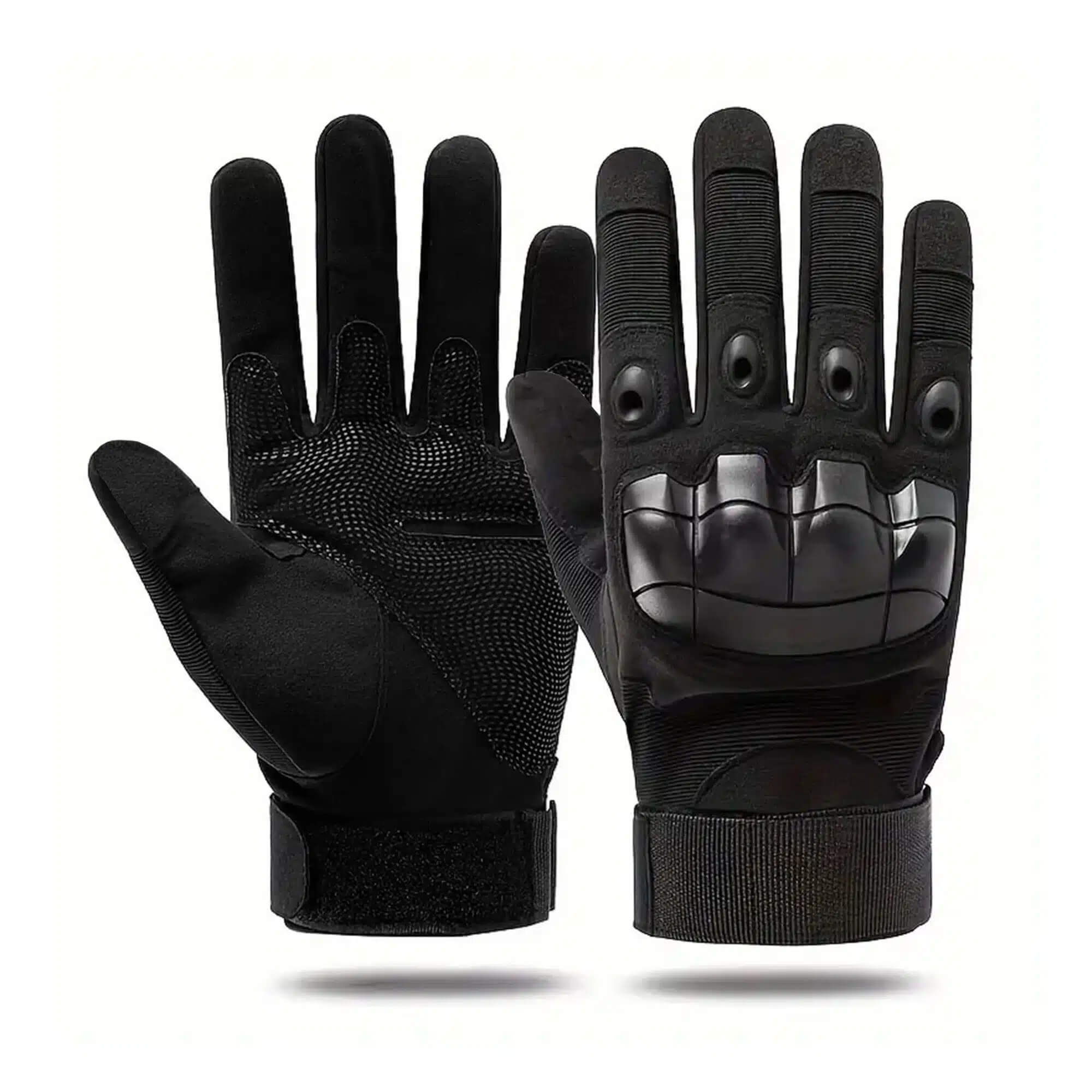 askeri eldiven motosiklet siyah