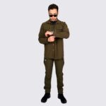 haki taktik gomlek haki pantolon taktik kombin1