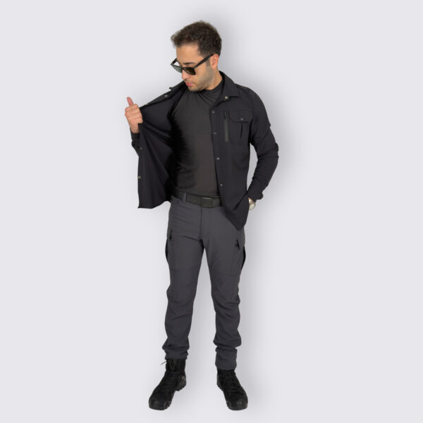 siyah taktik gomlek antrasit pantolon taktik kombin1